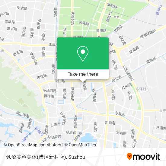 佩洽美容美体(漕泾新村店) map