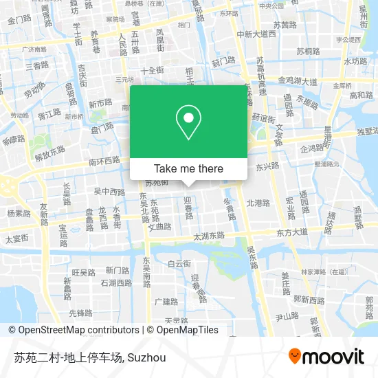 苏苑二村-地上停车场 map