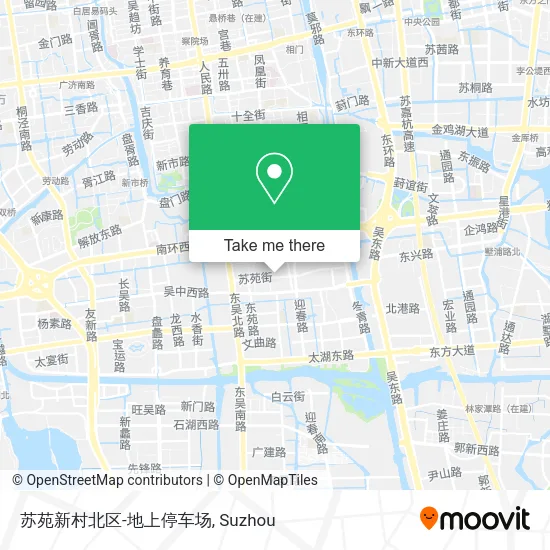 苏苑新村北区-地上停车场 map