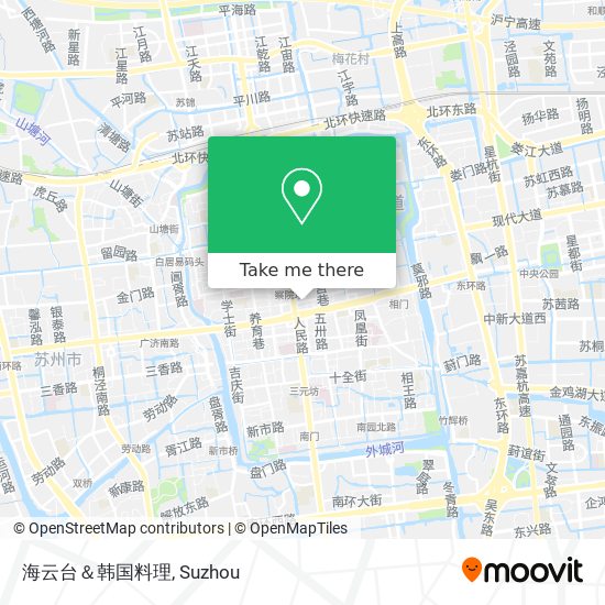 海云台＆韩国料理 map