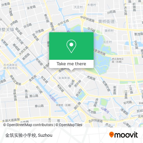 金筑实验小学校 map