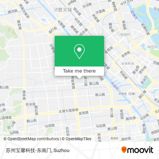 苏州宝馨科技-东南门 map
