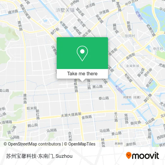 苏州宝馨科技-东南门 map