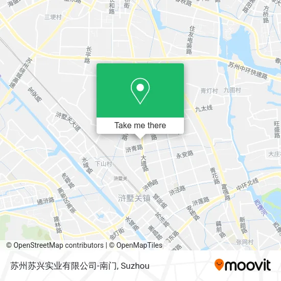 苏州苏兴实业有限公司-南门 map