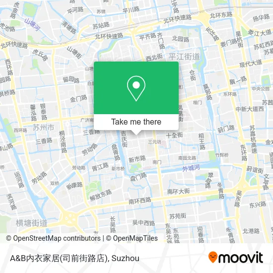 A&B内衣家居(司前街路店) map
