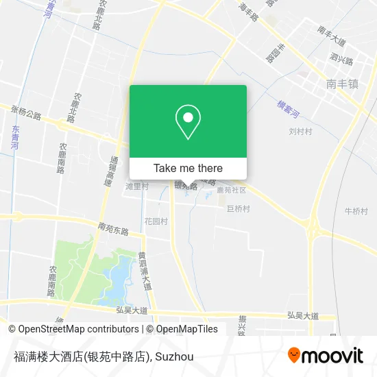 福满楼大酒店(银苑中路店) map