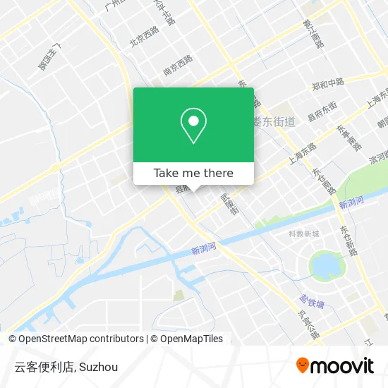 云客便利店 map