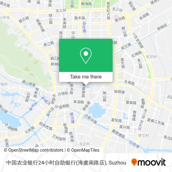 中国农业银行24小时自助银行(海虞南路店) map