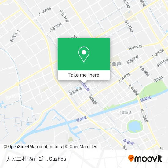 人民二村-西南2门 map