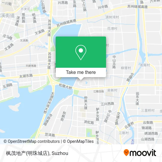 枫茂地产(明珠城店) map