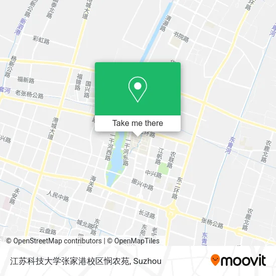 江苏科技大学张家港校区悯农苑 map