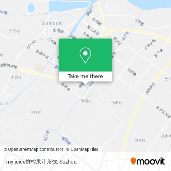 my juice鲜榨果汁茶饮 map