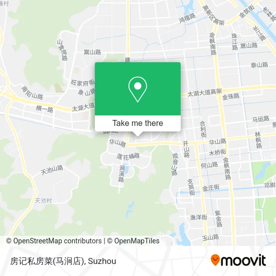 房记私房菜(马涧店) map