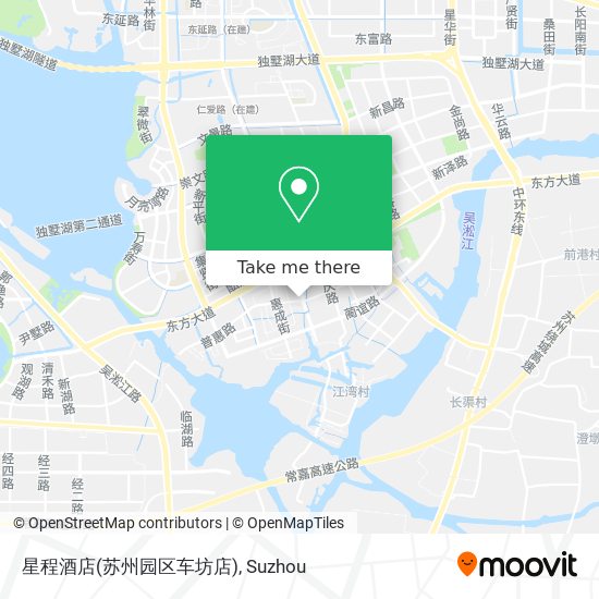 星程酒店(苏州园区车坊店) map