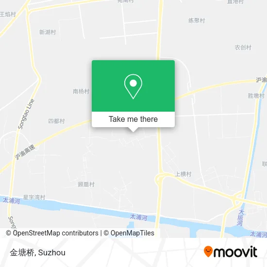 金塘桥 map