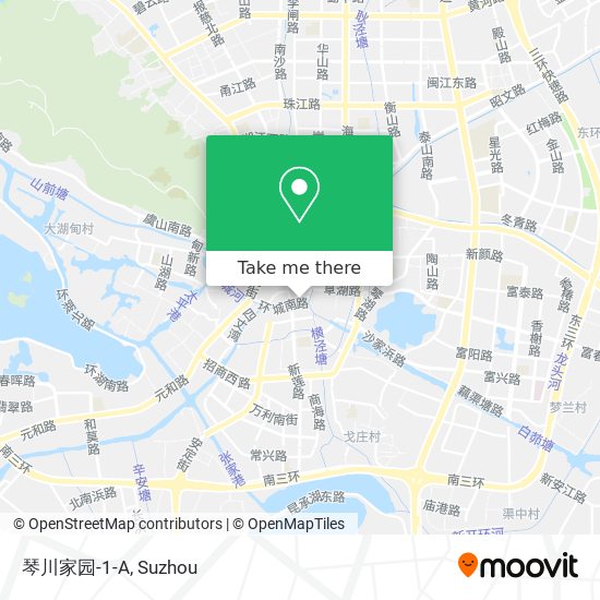 琴川家园-1-A map