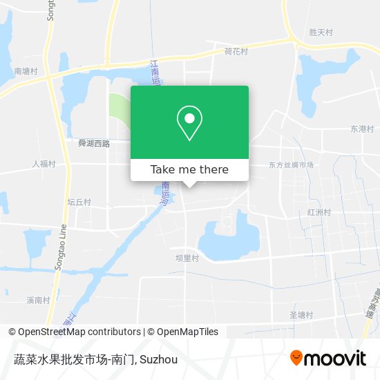 蔬菜水果批发市场-南门 map