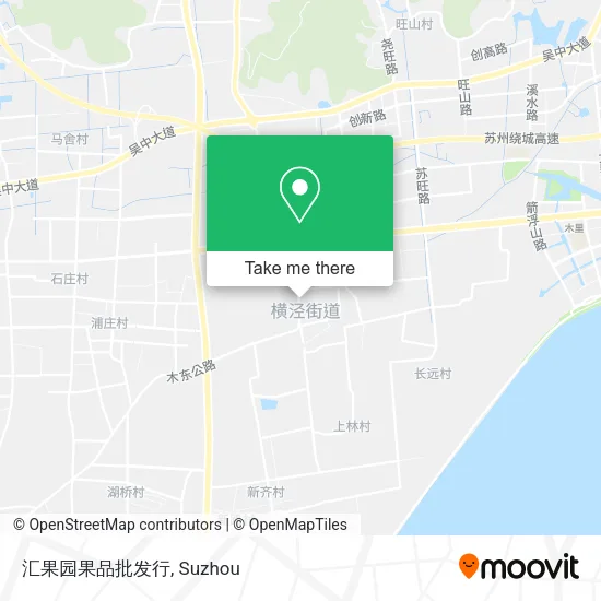 汇果园果品批发行 map