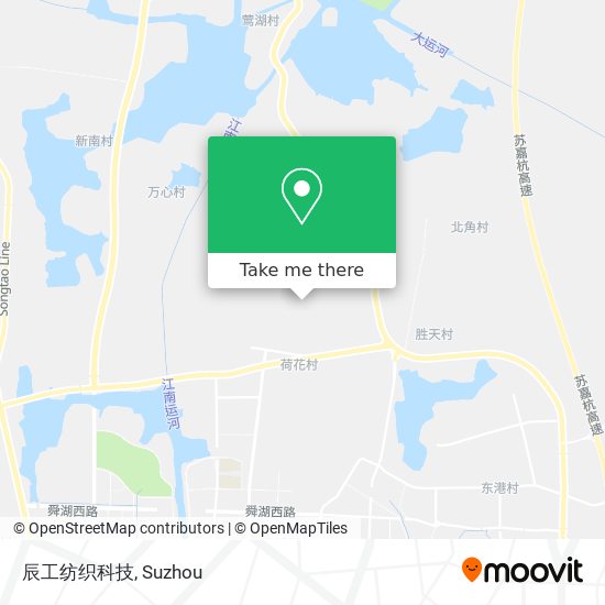 辰工纺织科技 map