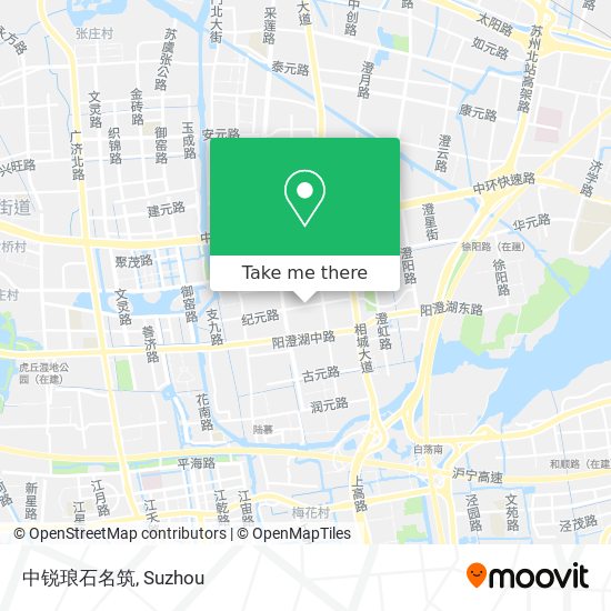 中锐琅石名筑 map