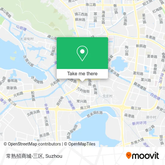 常熟招商城-三区 map