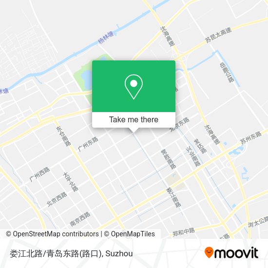 娄江北路/青岛东路(路口) map