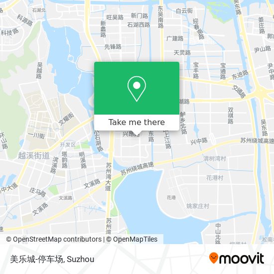 美乐城-停车场 map