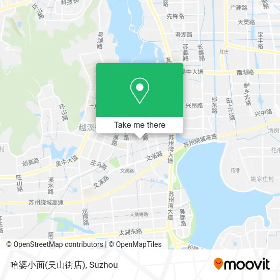 哈婆小面(吴山街店) map