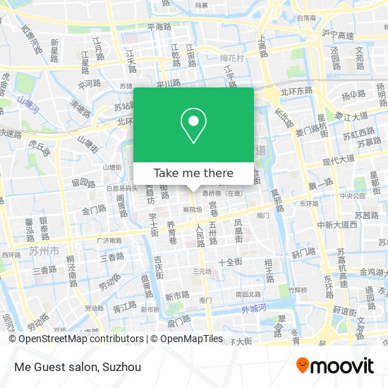 Me Guest salon map