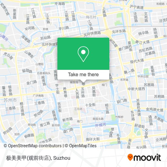 极美美甲(观前街店) map