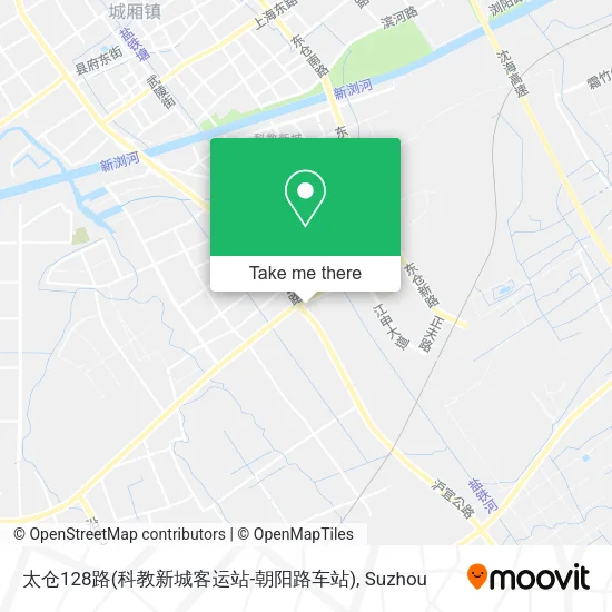 太仓128路(科教新城客运站-朝阳路车站) map