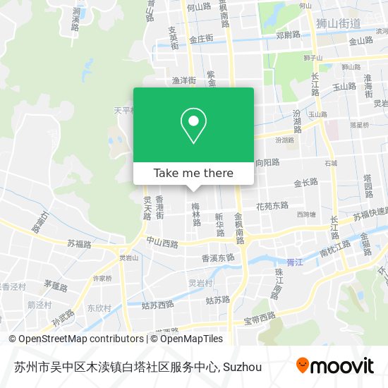 苏州市吴中区木渎镇白塔社区服务中心 map