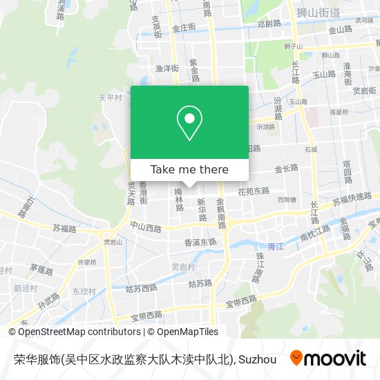 荣华服饰(吴中区水政监察大队木渎中队北) map