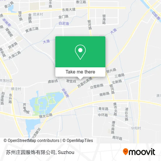 苏州庄园服饰有限公司 map