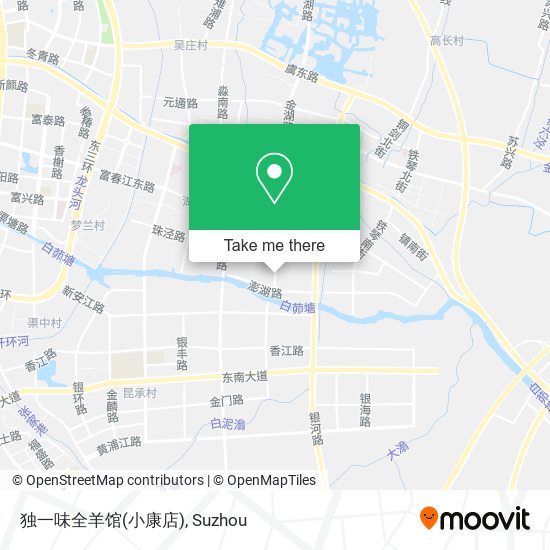 独一味全羊馆(小康店) map