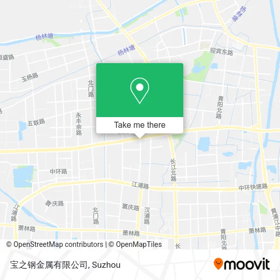 宝之钢金属有限公司 map