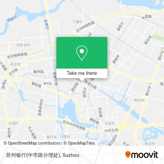 苏州银行(中市路分理处) map