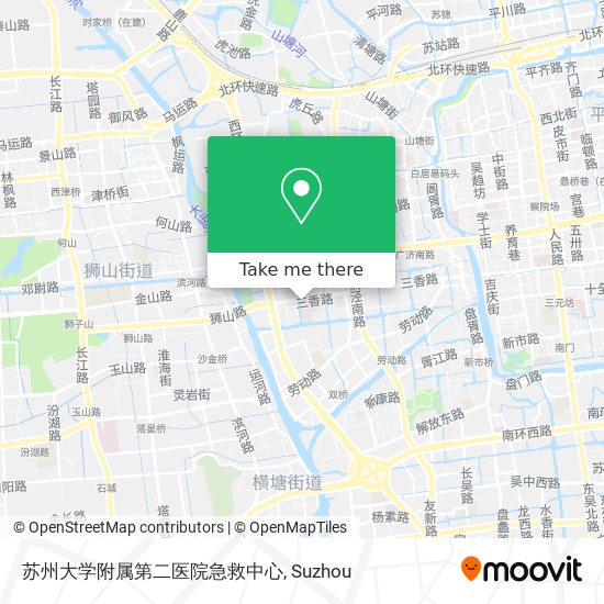 苏州大学附属第二医院急救中心 map
