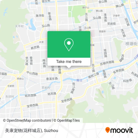 美康宠物(花样城店) map