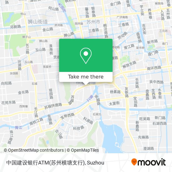 中国建设银行ATM(苏州横塘支行) map