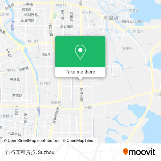 自行车租赁点 map