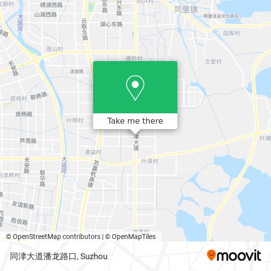 同津大道潘龙路口 map