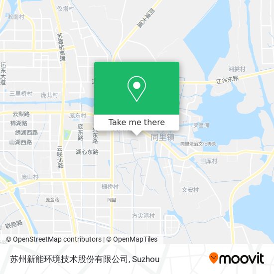 苏州新能环境技术股份有限公司 map