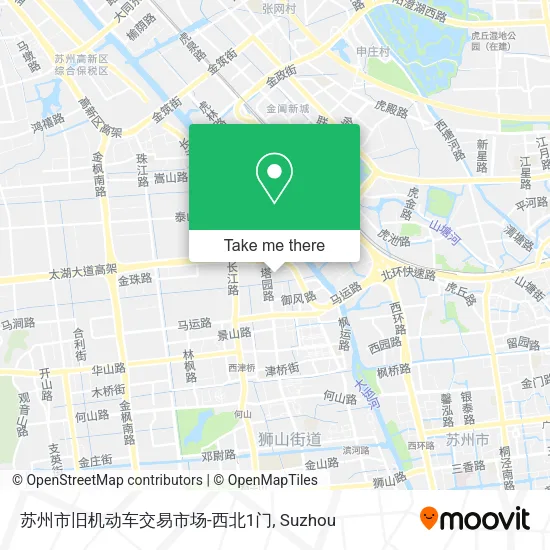 苏州市旧机动车交易市场-西北1门 map