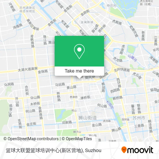 篮球大联盟篮球培训中心(新区营地) map