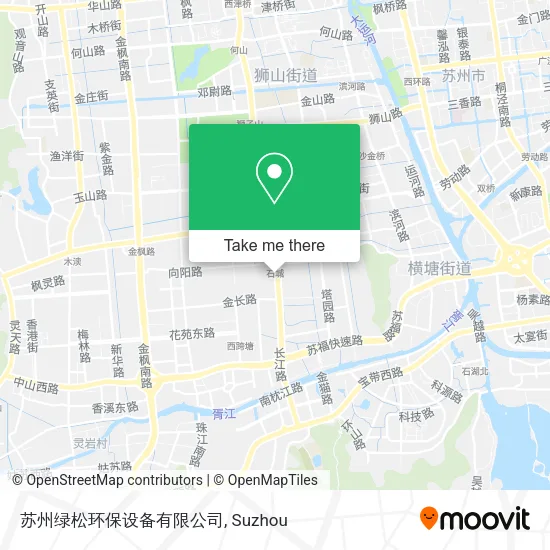 苏州绿松环保设备有限公司 map