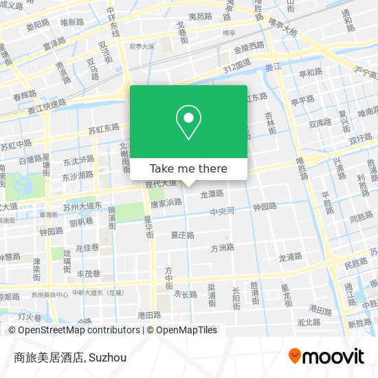 商旅美居酒店 map