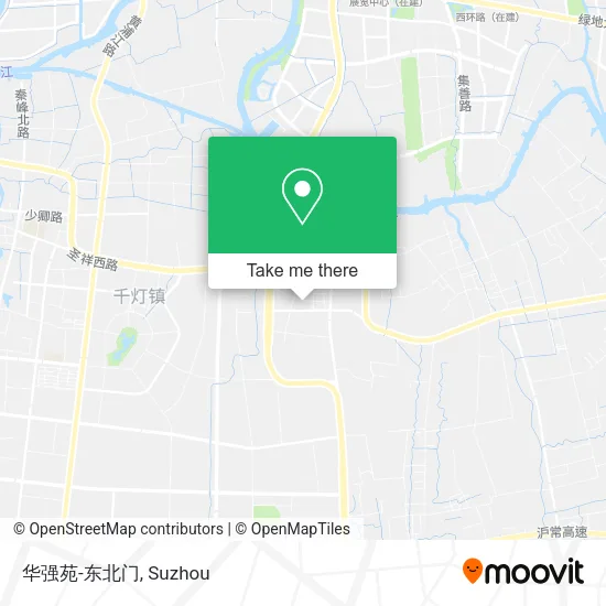 华强苑-东北门 map