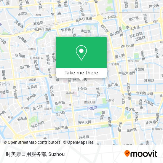 时美康日用服务部 map