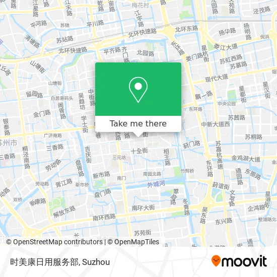 时美康日用服务部 map